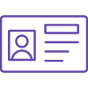 icon of a telephone in a circular outline representing communication options for 3 services